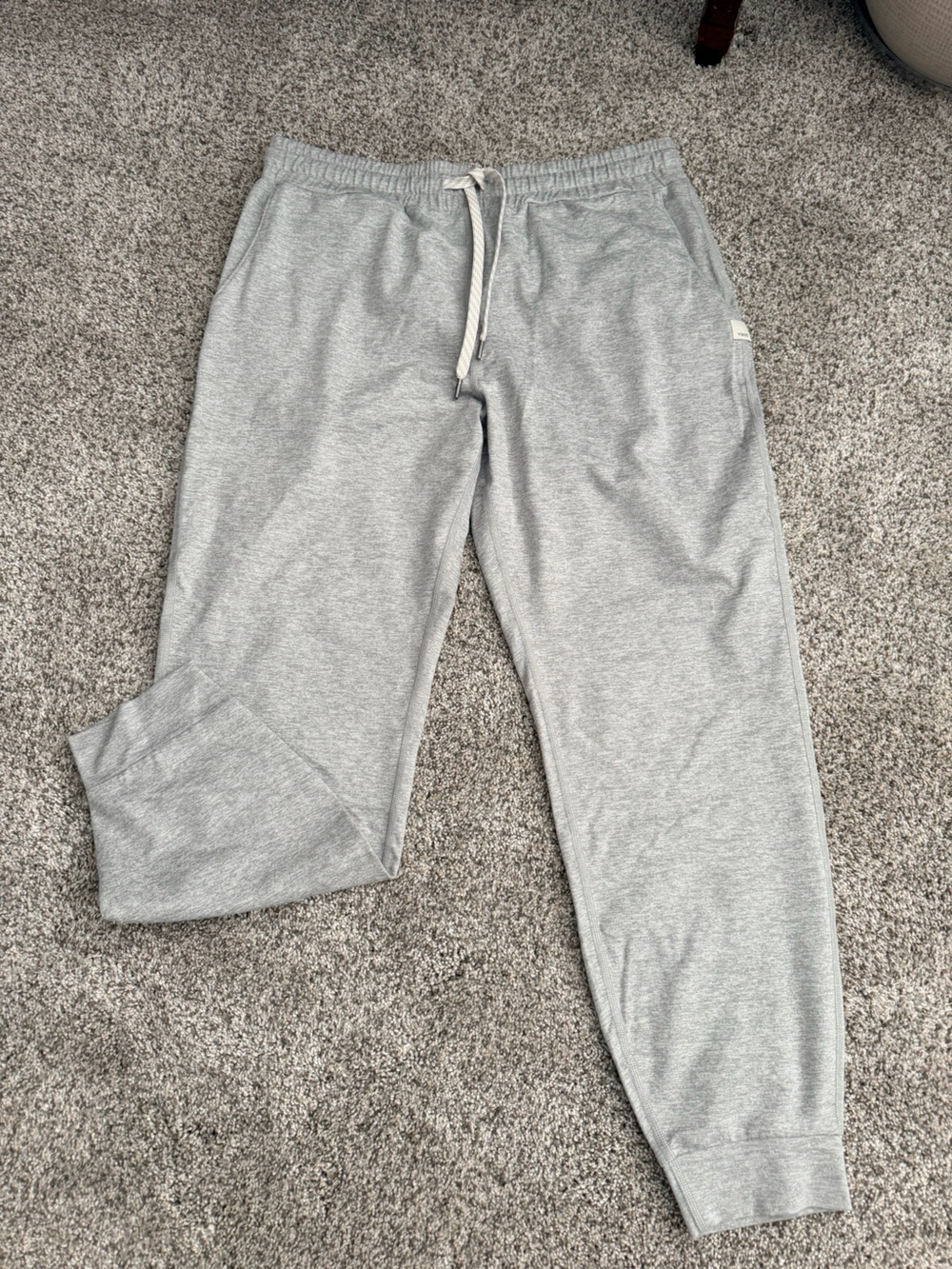 Vuori Heather Gray Performance Joggers - Women's Track Pants